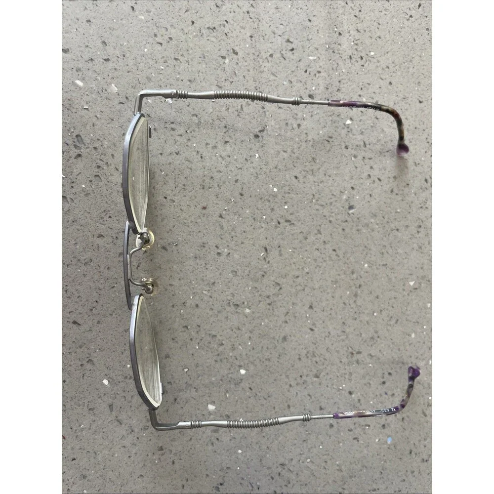 Vintage Eyeglasses FRAMES ONLY Casanova style Multicolored Italy M 450 44-22